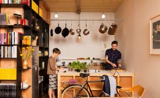 Маленькая кухня 6 кв м: дизайн, фото, особенности планировки