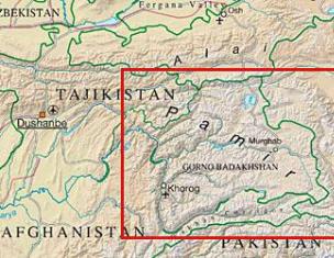Памир - горы в Средней Азии